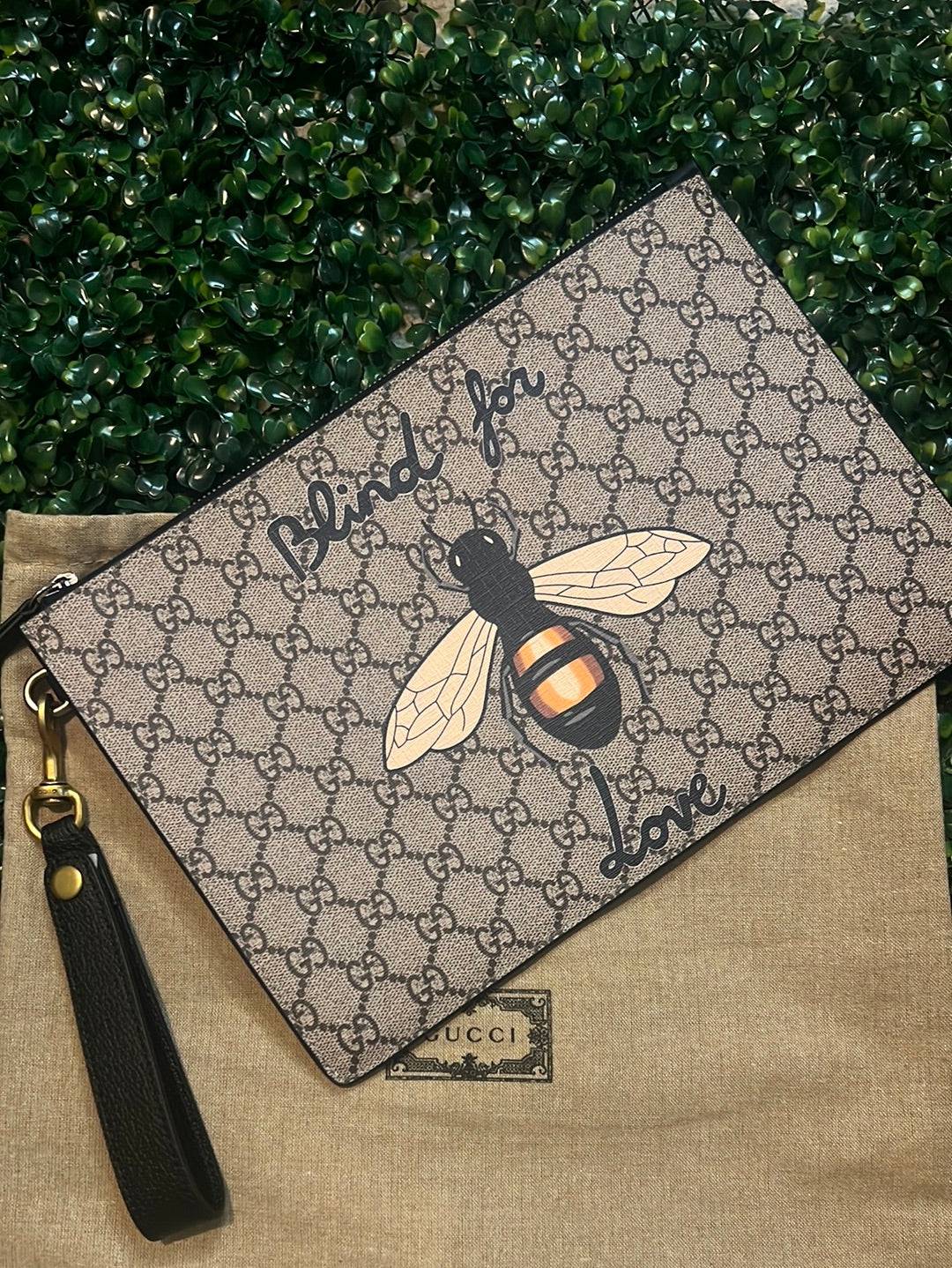Blind for love Wristlet